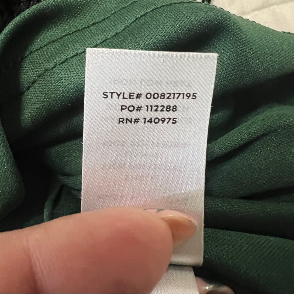 Lulus Green Sequin Fringe Dress L - Picture 11 of 11